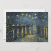 Vincent van Gogh | Starry Night Over the Rhone Dankeskarte (Vorderseite)