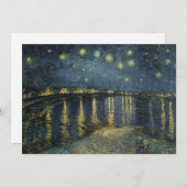 Vincent van Gogh | Starry Night Over the Rhone Dankeskarte (Vorne/Hinten)