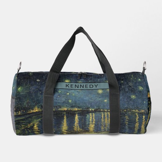 Vincent van Gogh | Starry Night Over the Rhone Duffle Bag (Rückseite)