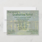 Vincent van Gogh - Starry Night Over the Rhone Einladung (Rückseite)