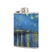 Vincent van Gogh - Starry Night Over the Rhone Flachmann (Links)