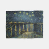 Vincent van Gogh | Starry Night Over the Rhone Fleecedecke (Vorderseite (Horizontal))