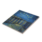 Vincent van Gogh - Starry Night Over the Rhone Fliese (Seite)