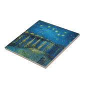 Vincent Van Gogh Starry Night Over the Rhone Fliese (Seite)