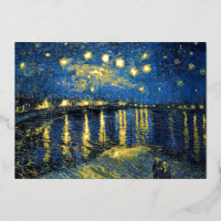 Vincent van Gogh - Starry Night Over the Rhone