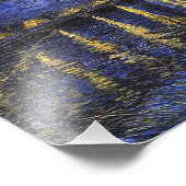 Vincent van Gogh Starry Night Over The Rhone Fotodruck (Ecke)