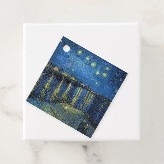 Vincent van Gogh - Starry Night Over the Rhone Geschenkanhänger (Beispiel)