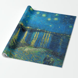 Vincent Van Gogh Starry Night Over the Rhone Geschenkpapier
