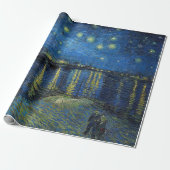 Vincent van Gogh - Starry Night Over the Rhone Geschenkpapier (Ungerollt)
