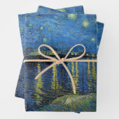 Vincent van Gogh - Starry Night Over the Rhone Geschenkpapier Set (Beispiel)