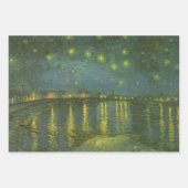 Vincent van Gogh - Starry Night Over the Rhone Geschenkpapier Set (Vorderseite 3)
