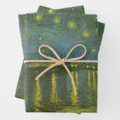 Vincent van Gogh - Starry Night Over the Rhone Geschenkpapier Set (Beispiel)