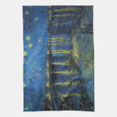 Vincent van Gogh - Starry Night Over the Rhone Geschirrtuch (Vertikal)