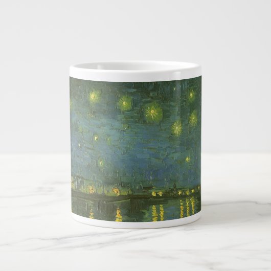 Vincent van Gogh - Starry Night Over the Rhone Jumbo-Tasse (Vorderseite)