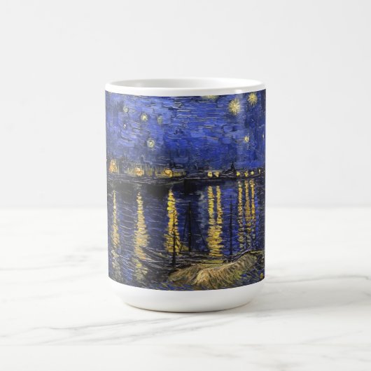 Vincent van Gogh Starry Night Over The Rhone Kaffeetasse (Mittel)