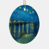 Vincent Van Gogh Starry Night Over the Rhone Keramik Ornament (Rechts)