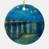 Vincent Van Gogh Starry Night Over the Rhone