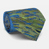 Vincent van Gogh - Starry Night Over the Rhone Krawatte (Gerollt)