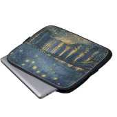 Vincent van Gogh | Starry Night Over the Rhone Laptopschutzhülle (Vorne Knopf)