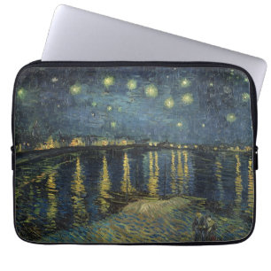 Vincent van Gogh   Starry Night Over the Rhone Laptopschutzhülle