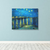 Vincent Van Gogh Starry Night Over the Rhone Leinwanddruck (Insitu (Holzboden))