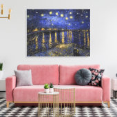 Vincent van Gogh Starry Night Over The Rhone Leinwanddruck (Insitu (Wohnzimmer))