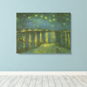 Vincent van Gogh - Starry Night Over the Rhone Leinwanddruck (Insitu (Holzboden))