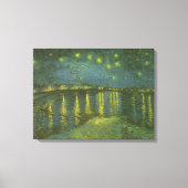 Vincent van Gogh - Starry Night Over the Rhone Leinwanddruck (Vorderseite)