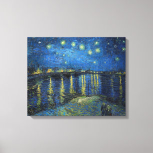 Vincent van Gogh - Starry Night Over the Rhone Leinwanddruck