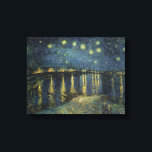 Vincent van Gogh | Starry Night Over the Rhone Leinwanddruck<br><div class="desc">Die Sternennacht 1888 | von Vincent van Gogh | Art Location: Museo d'Orsay,  Paris,  Frankreich | Dutch Artist | Image Collection number: XIR60960</div>