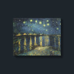 Vincent van Gogh | Starry Night Over the Rhone Leinwanddruck<br><div class="desc">Die Sternennacht 1888 | von Vincent van Gogh | Art Location: Museo d'Orsay,  Paris,  Frankreich | Dutch Artist | Image Collection number: XIR60960</div>