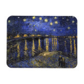 Vincent van Gogh Starry Night Over The Rhone Magnet (Horizontal)