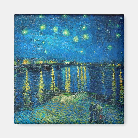 Vincent van Gogh Starry Night Over The Rhone Magnet (Vorne)