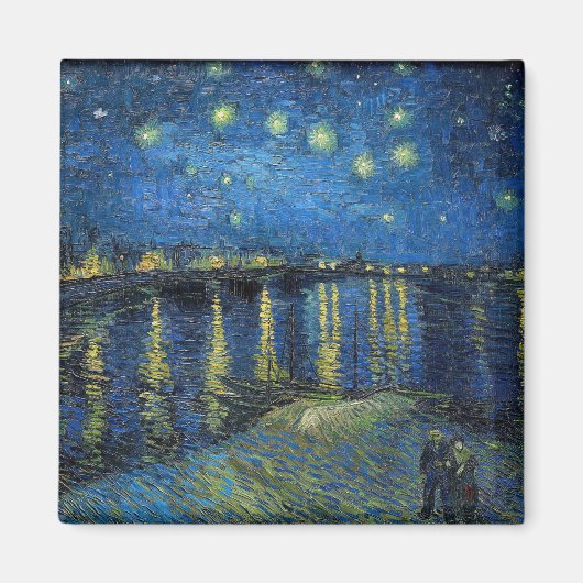 Vincent van Gogh - Starry Night Over the Rhone Magnet (Vorne)