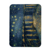 Vincent van Gogh | Starry Night Over the Rhone Magnet (Vertikal)