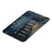 Vincent van Gogh | Starry Night Over the Rhone Magnet (Linke Seite)