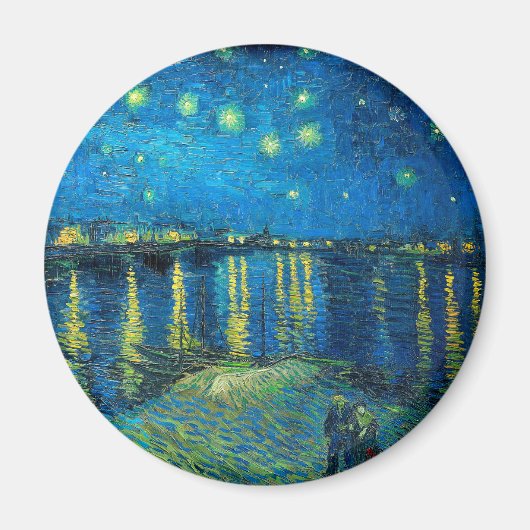 Vincent van Gogh Starry Night Over The Rhone Magnet (Vorne)