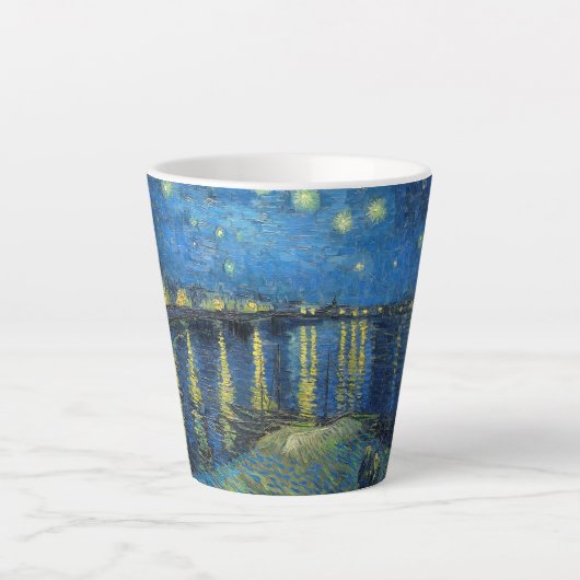 Vincent van Gogh Starry Night Over the Rhone Milchtasse (Vorderseite)