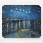 Vincent van Gogh - Starry Night Over the Rhone Mousepad (Vorne)