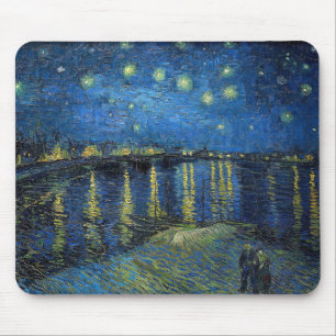 Vincent van Gogh - Starry Night Over the Rhone Mousepad