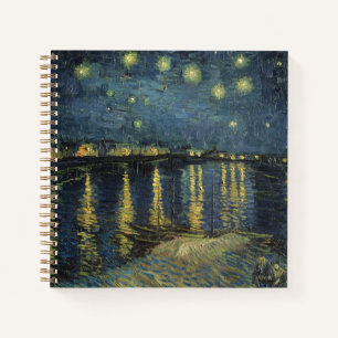 Vincent van Gogh Starry Night Over the Rhone Notizblock