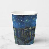Vincent van Gogh - Starry Night Over the Rhone Pappbecher (Links)