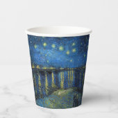 Vincent van Gogh - Starry Night Over the Rhone Pappbecher (Vorderseite)