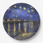 Vincent van Gogh Starry Night Over The Rhone Pappteller (Vorderseite)