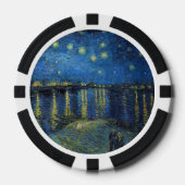 Vincent van Gogh - Starry Night Over the Rhone Pokerchips (Vorderseite)