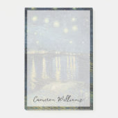 Vincent van Gogh | Starry Night Over the Rhone Post-it Klebezettel (Vorderseite)