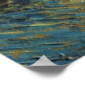 Vincent van Gogh | Starry Night Over the Rhone Poster (Ecke)