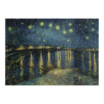 Vincent van Gogh | Starry Night Over the Rhone