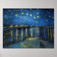 Vincent Van Gogh - Starry Night Over the Rhone