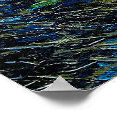 Vincent Van Gogh Starry Night Over the Rhone Poster (Ecke)